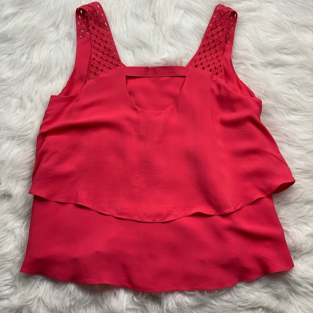 Anthro HD in Paris Tiered Swing Tank, Sz 0 - Picture 5 of 7